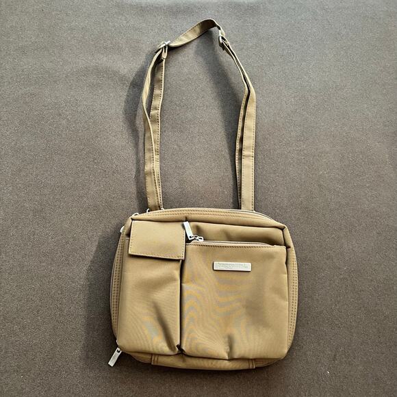 Baggallini Pocket Belt And Crossbody Bag Neutral Tan Brown Travel Bag - Picture 3 of 8